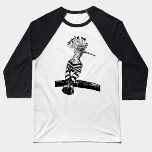 Hoopoe drawing Baseball T-Shirt